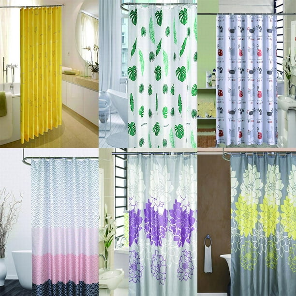 Design Waterproof Colorful Machine Washable Bathroom Shower Curtain 12 Hooks Included Shadesu -Blue Dolphin 72 Inch W x 72 inch H